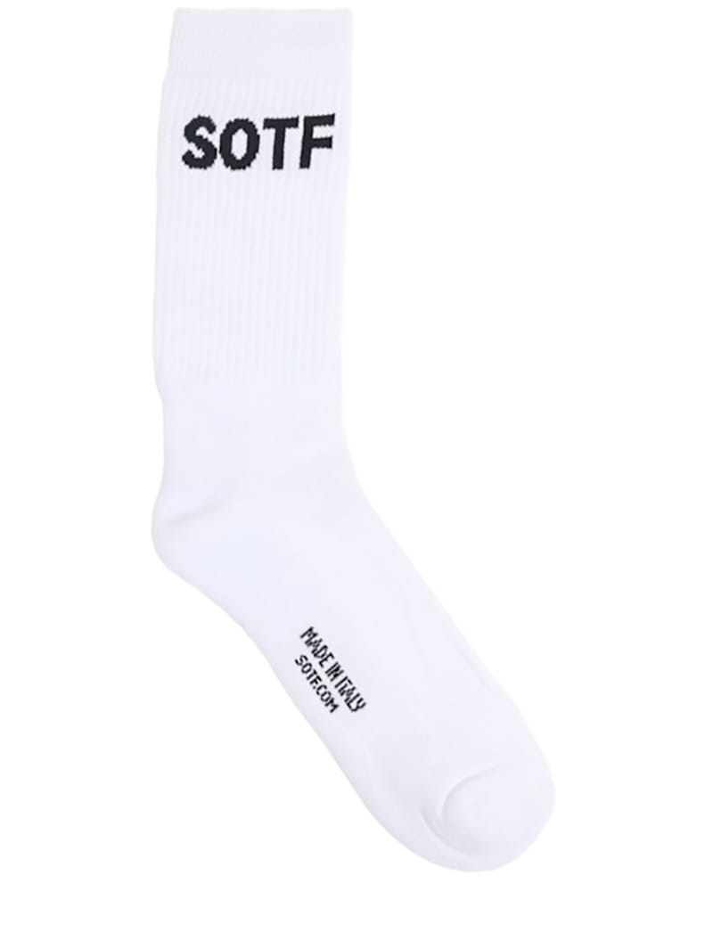 SOTF: Logo cotton blend socks