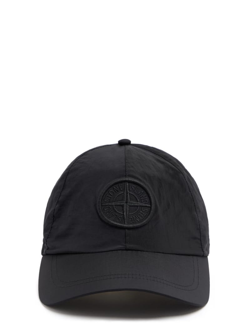 Stone Island: Logo embossed baseball cap