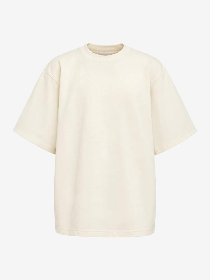 Hed Mayner: Logo-Stickerei Baumwoll-T-Shirt