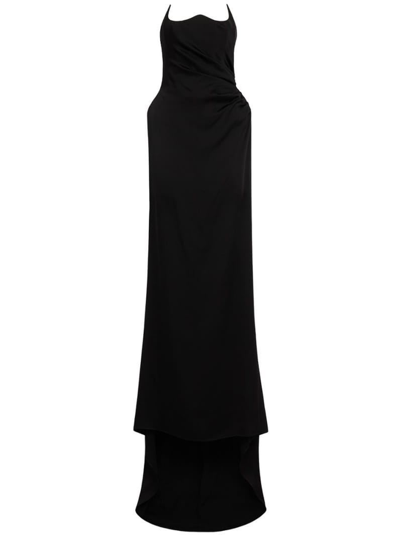 Giuseppe Di Morabito: Draped long corset dress