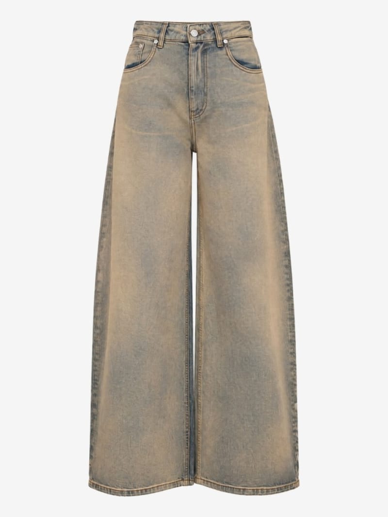 MSGM: Low rise baggy jeans