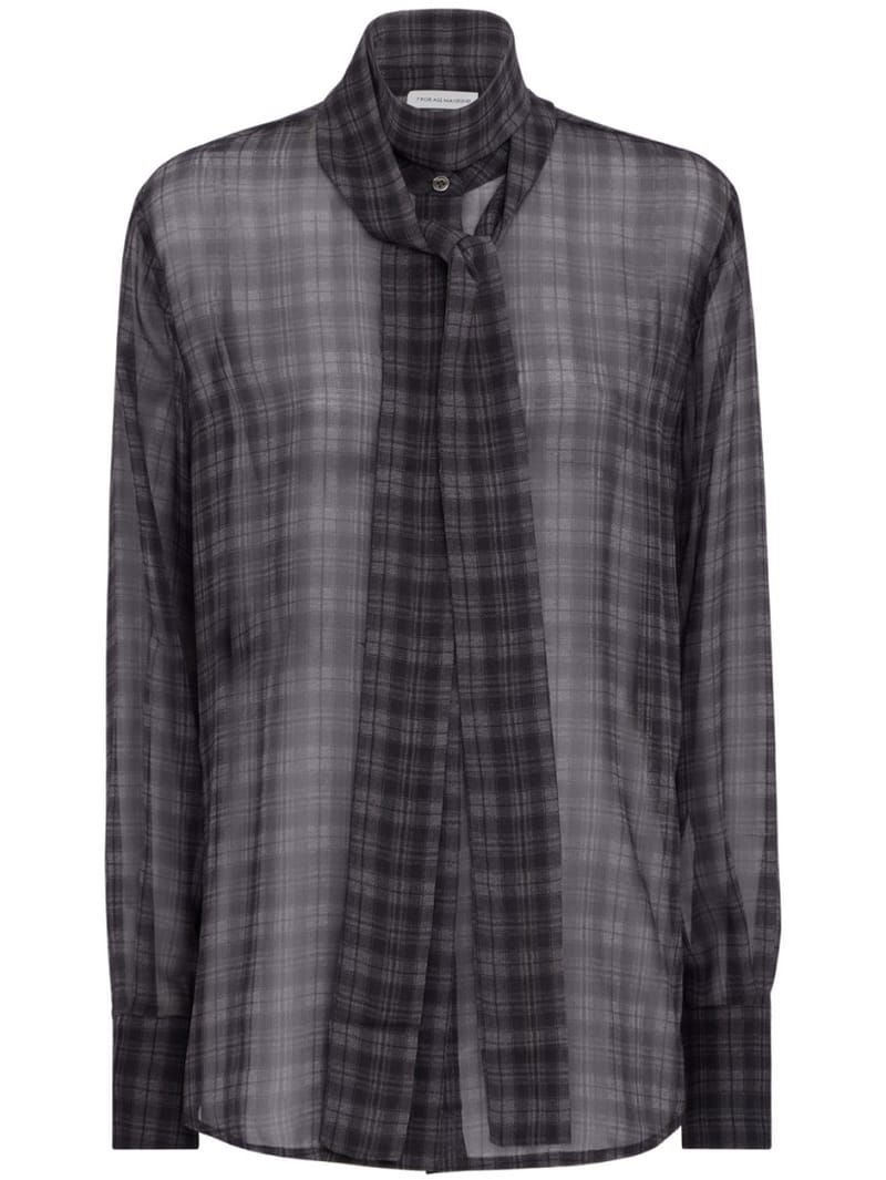 7 For All Mankind: L/S 蝴蝶结衬衫