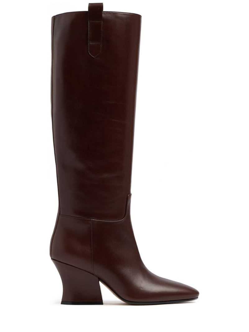 Jil Sander: Lange Stiefel aus Kalbsleder