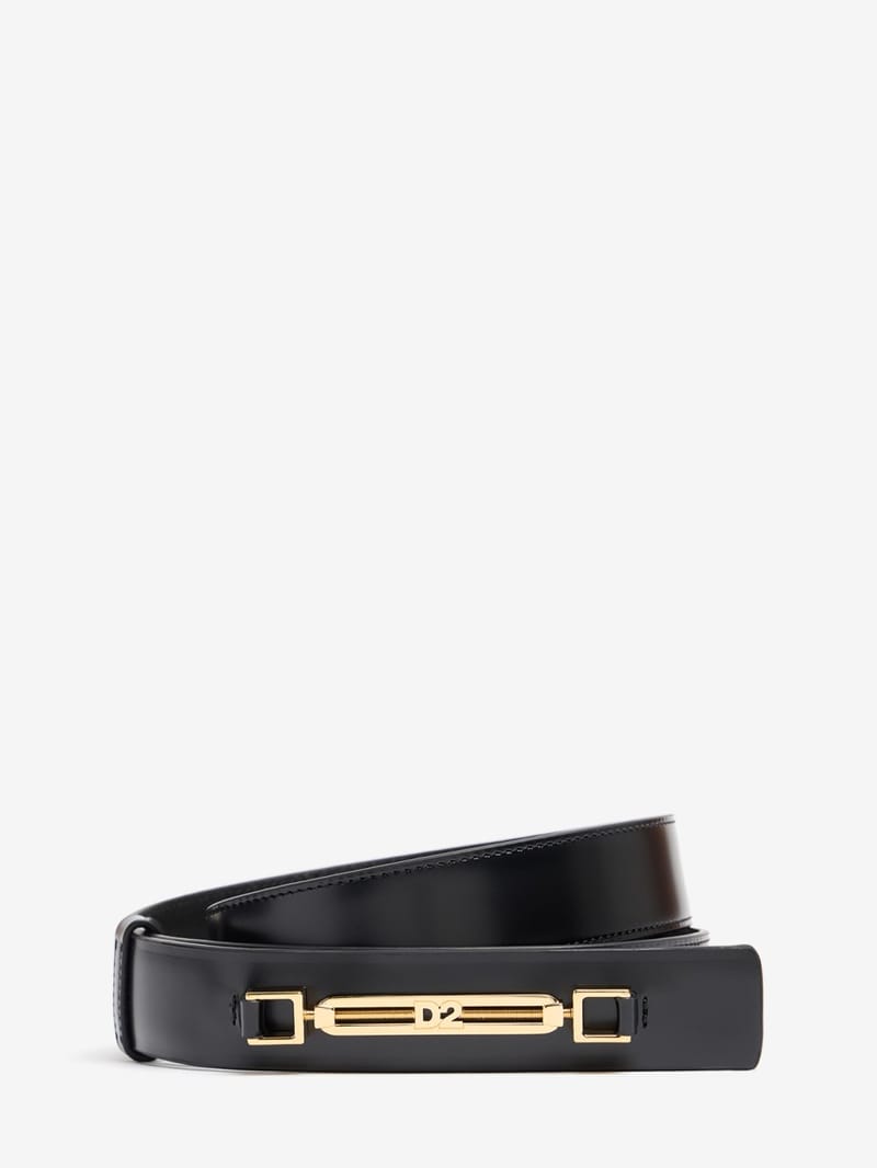 Dsquared2: Metal Bar Belt