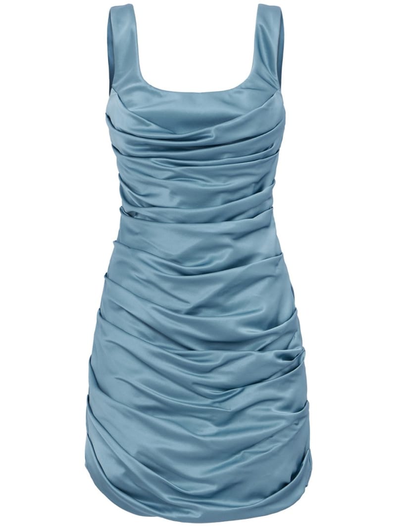 Giuseppe Di Morabito: Metallic jersey mini dress