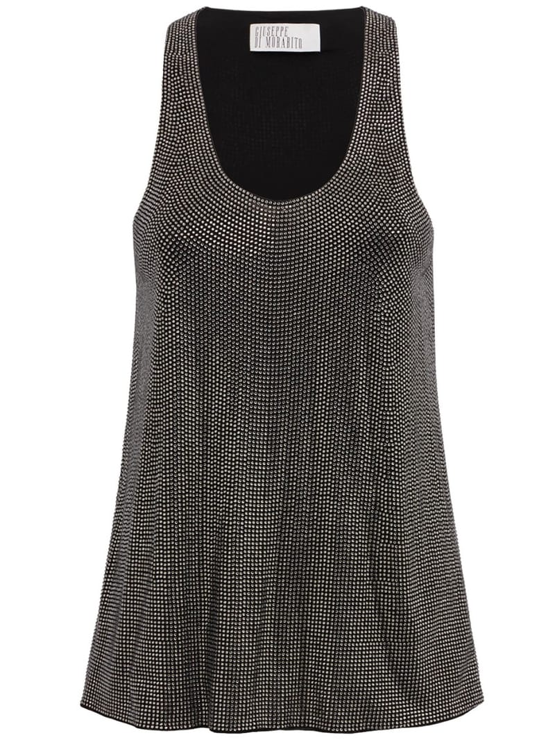 Giuseppe Di Morabito: Metallic mesh top