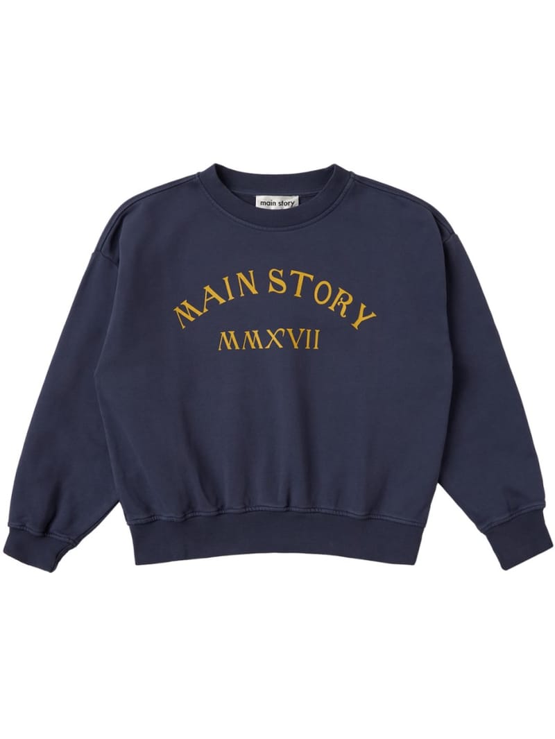 Main Story: Organic cotton sweatshirt