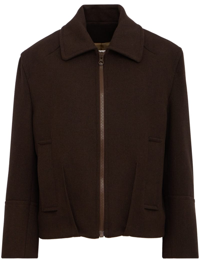 CRUNA: Oversized zipped jacket