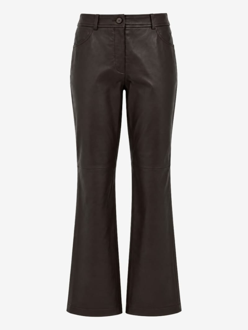 LUISA SPAGNOLI: Overt leather pants