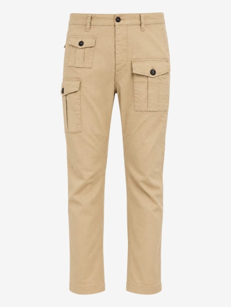 Dsquared2: Sexy Cargo stretch cotton trousers