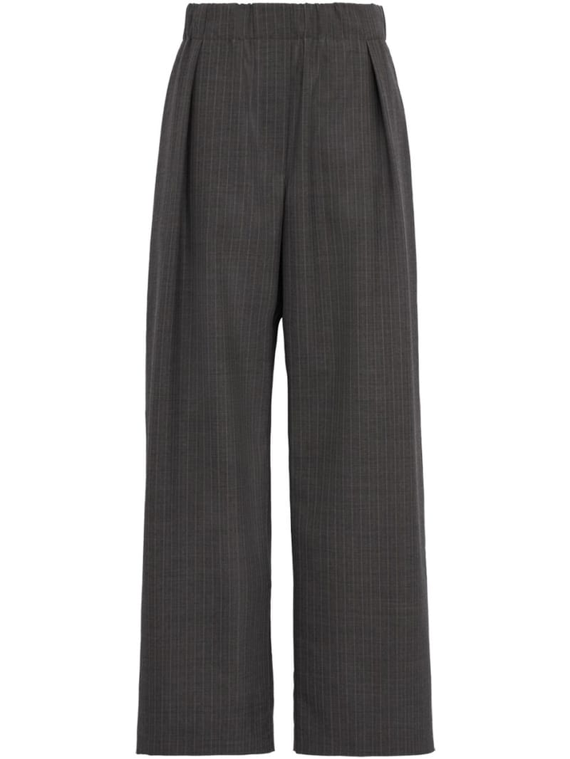 Jil Sander: Pantaloni sartoriali in lana