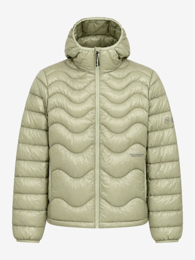 PURPLE MOUNTAIN OBSERVATORY: Nylon Waves down puffer jacket