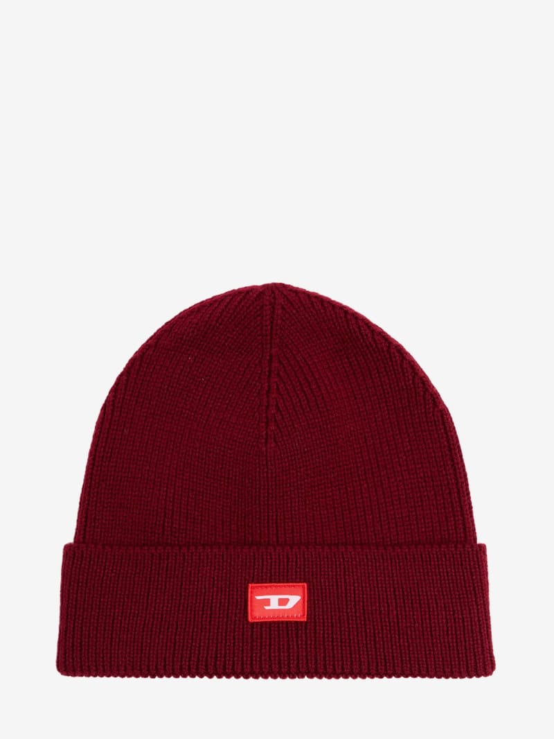 Diesel Kids: Poly knit beanie w/logo