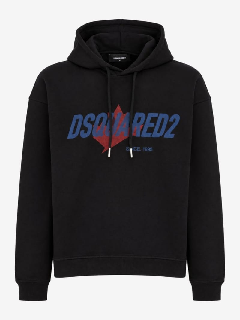 Dsquared2: Printed Hoodie