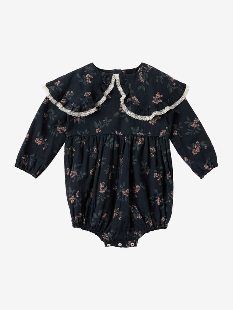 COSMOSOPHIE: Printed long-sleeve bodysuit