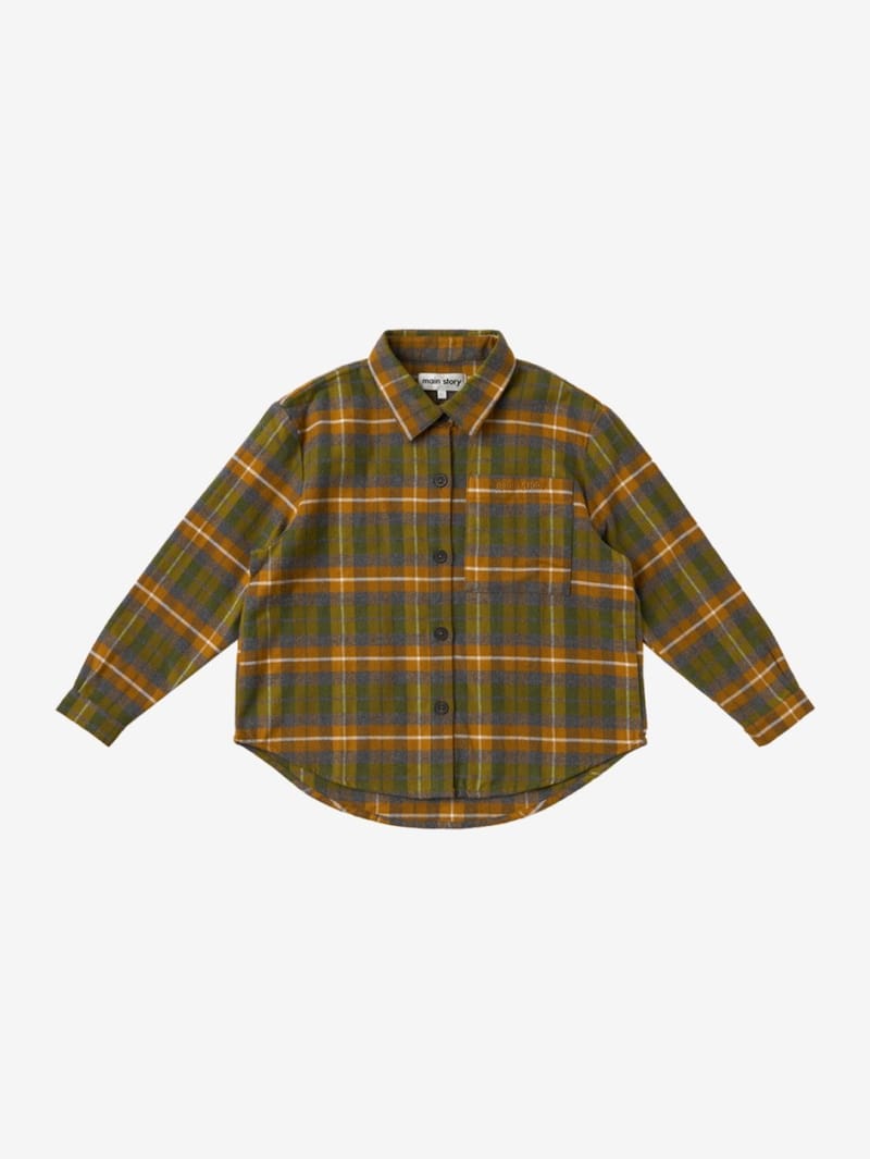 Main Story: Printed organic cotton shirt