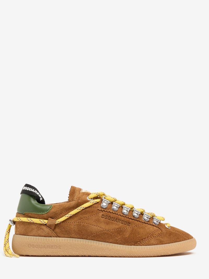 Dsquared2: Rebels calf lace-up sneakers
