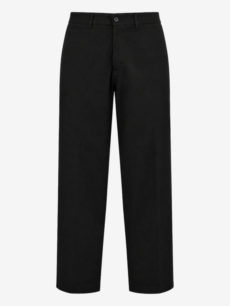 CRUNA: Regular fit Flat front Wide legged