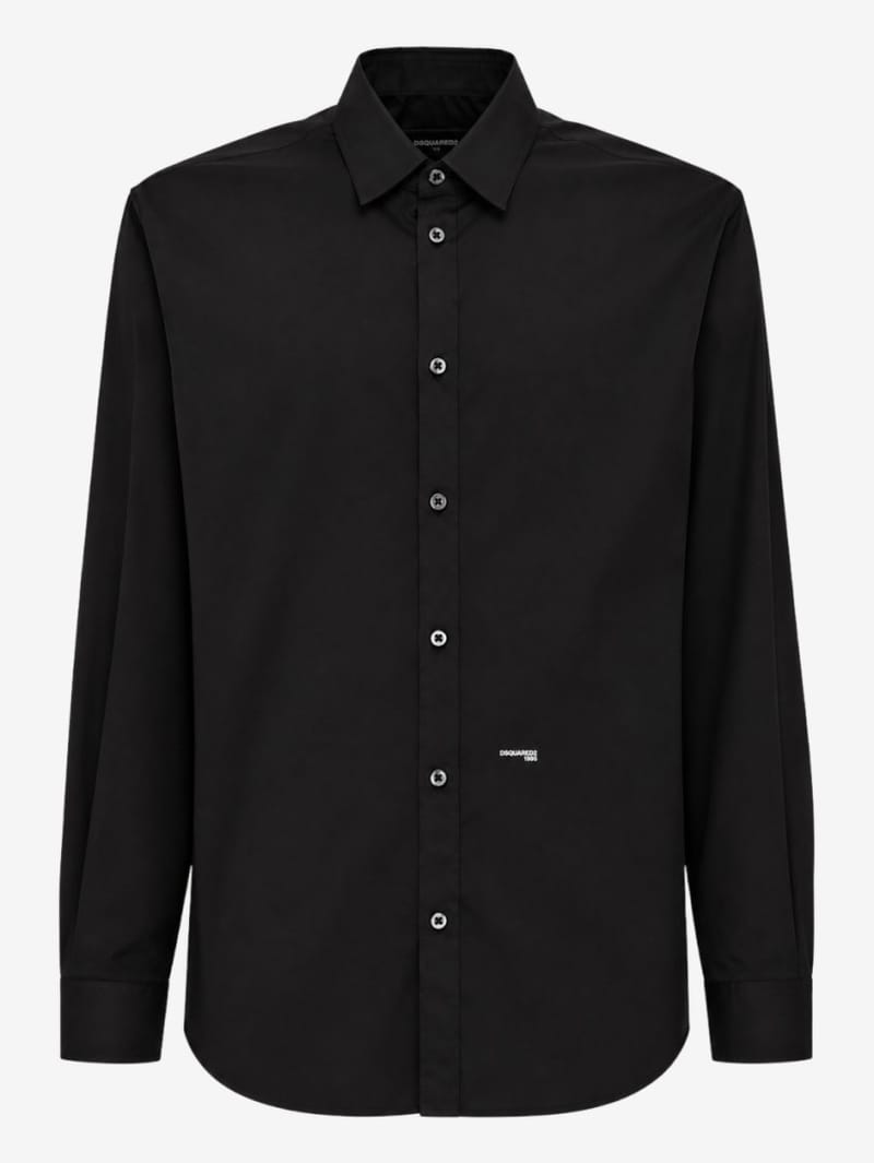 Dsquared2: Relax Dan cotton blend shirt