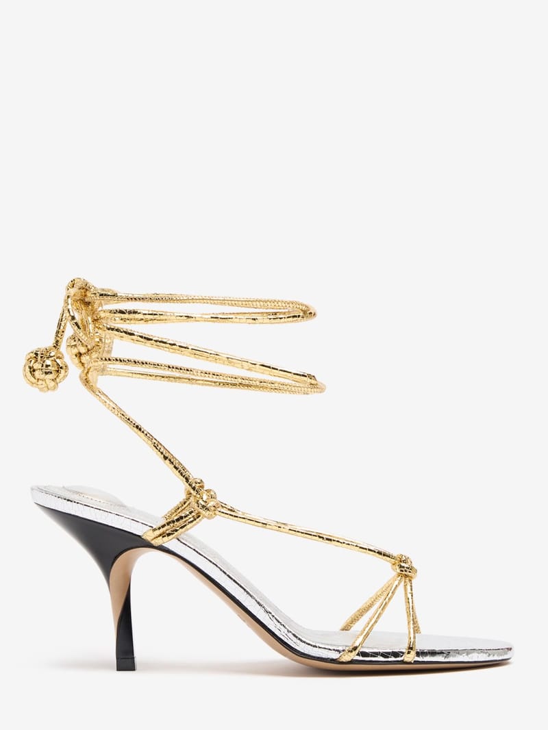 Jacquemus: Sandales Tourni en cuir d'agneau