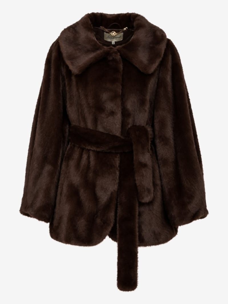 LUISA SPAGNOLI: Scaltro fur jacket