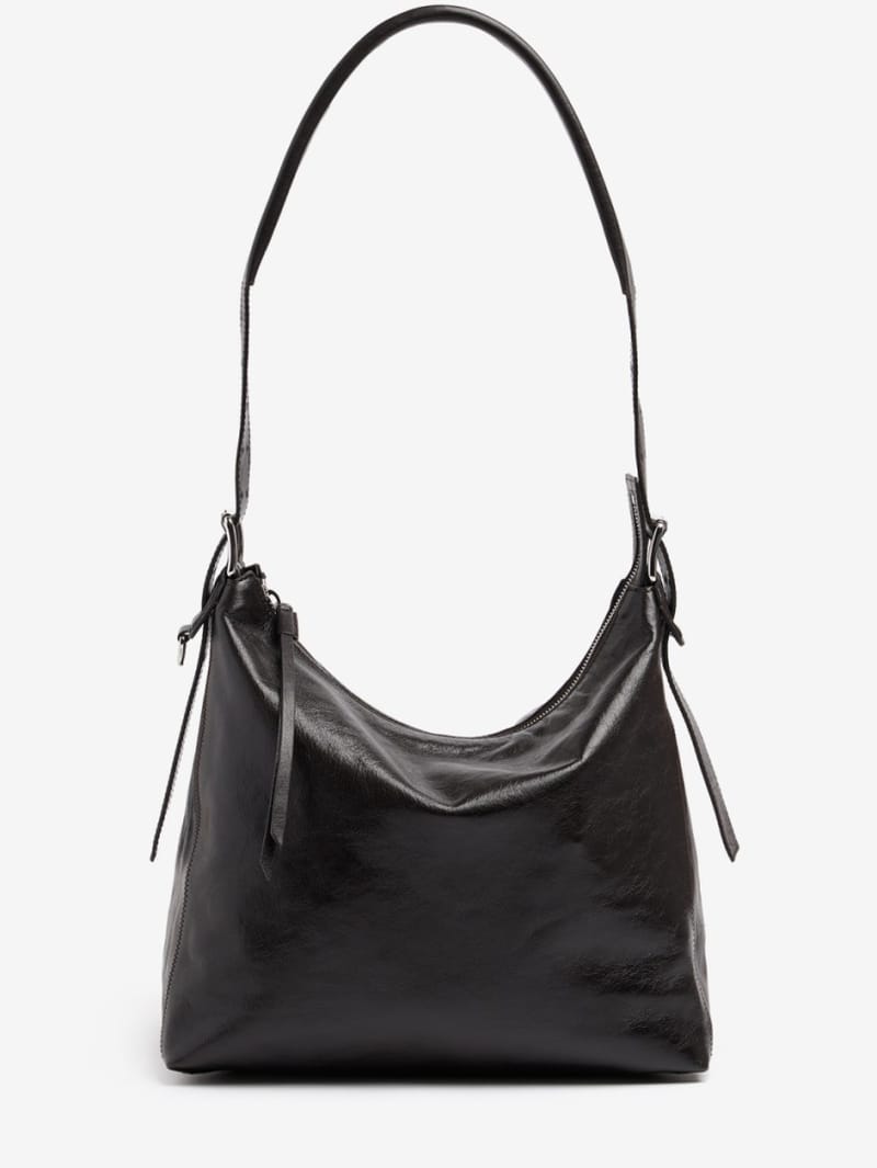 Lemaire: Small belted hobo bag