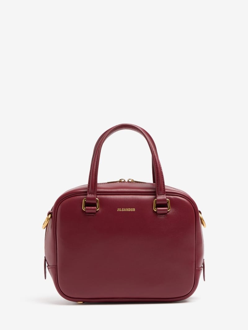 Jil Sander: Small Vision leather top handle bag