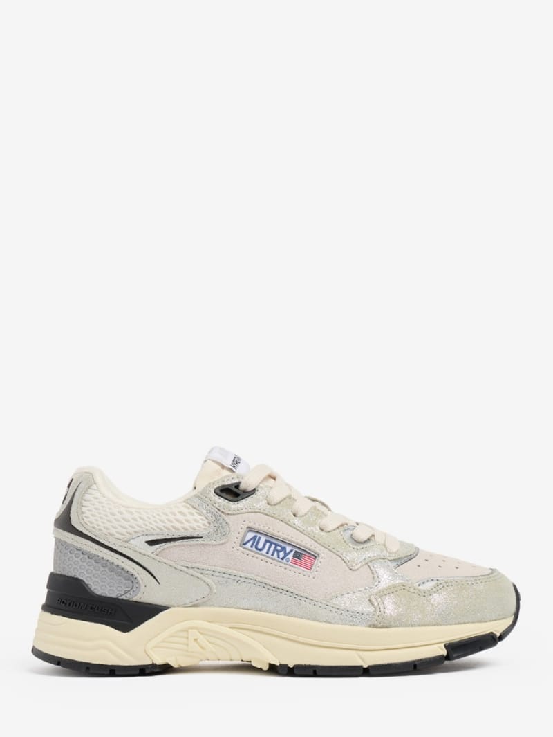 Autry: Baskets Hyperway Low en cuir de veau
