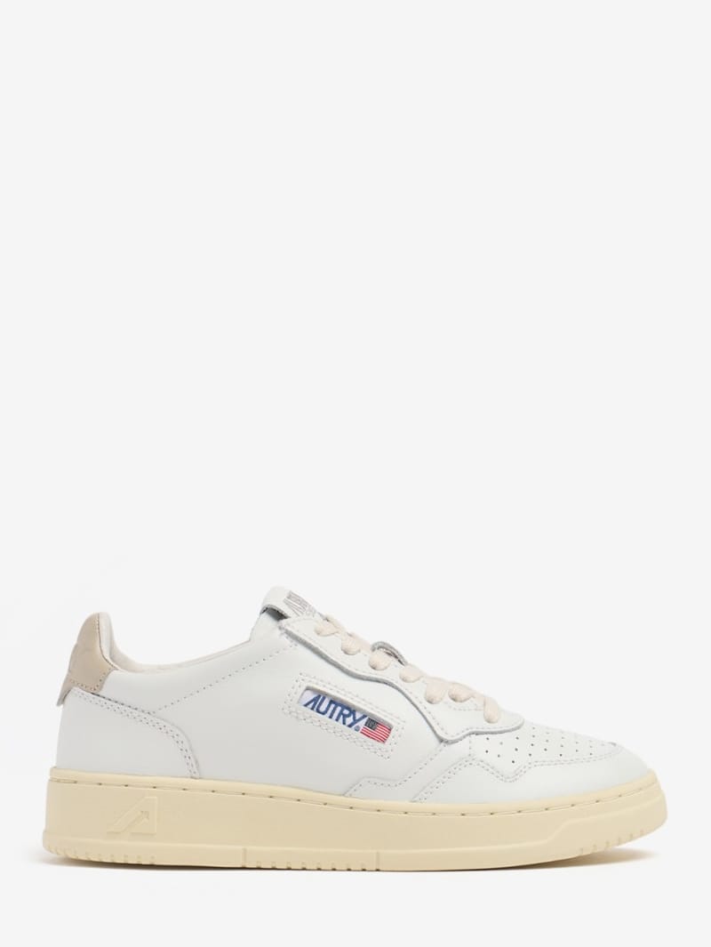Autry: Baskets Medalist Low en cuir de vache