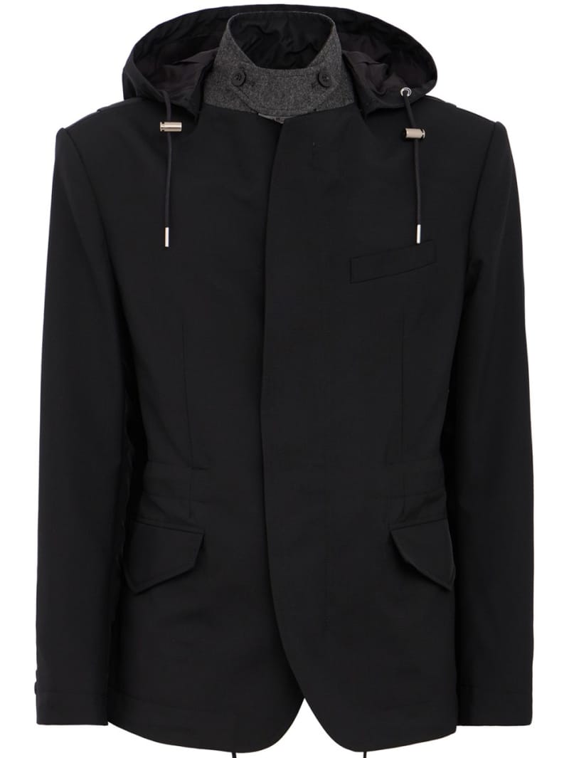 Sacai: Suiting x Nylon Twill Jacket