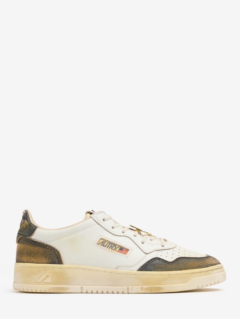 Autry: Super Vintage sneakers in nylon and leather
