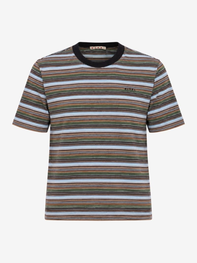Marni: T-shirt essenziale in cotone