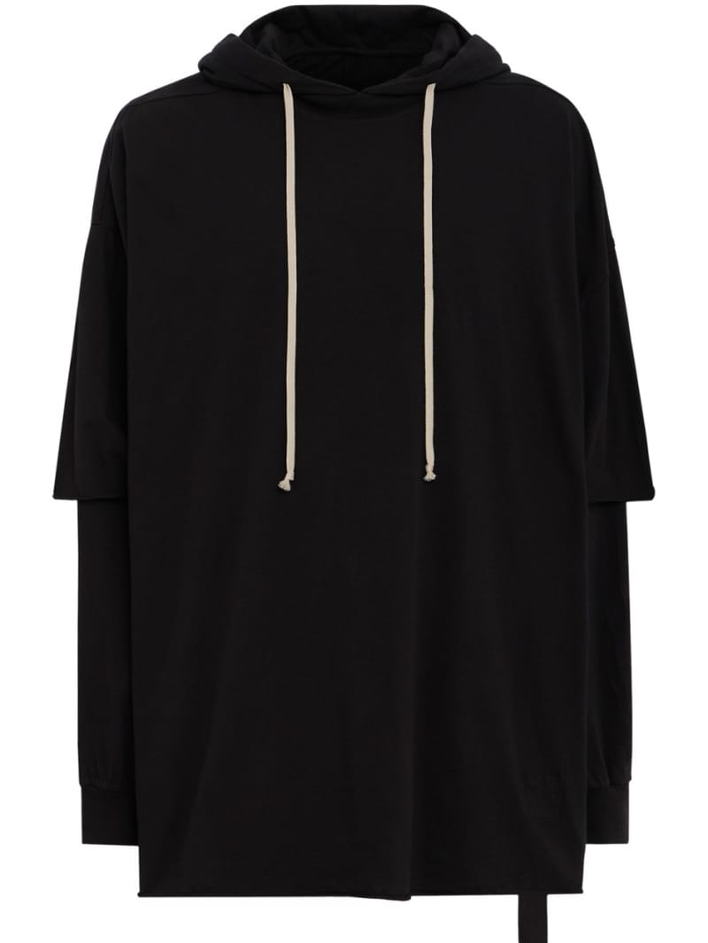 Rick Owens DRKSHDW: 短袖T恤 - tommy hustler 连帽衫