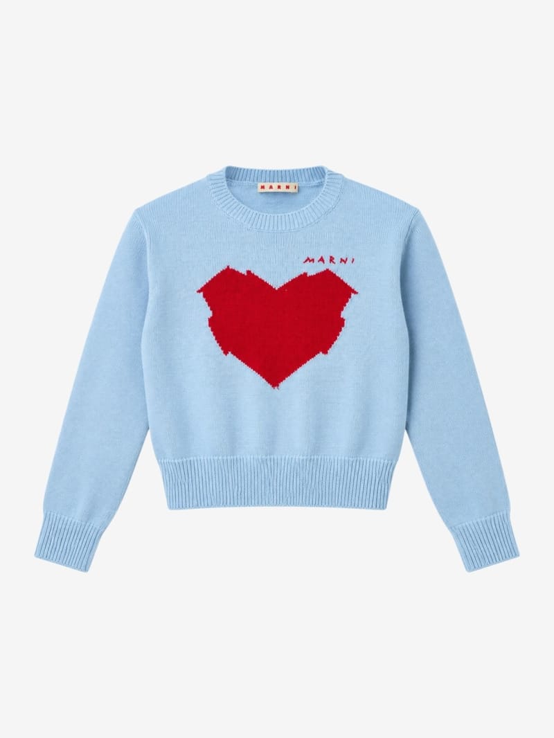 Marni Junior: Viscose blend knit sweater