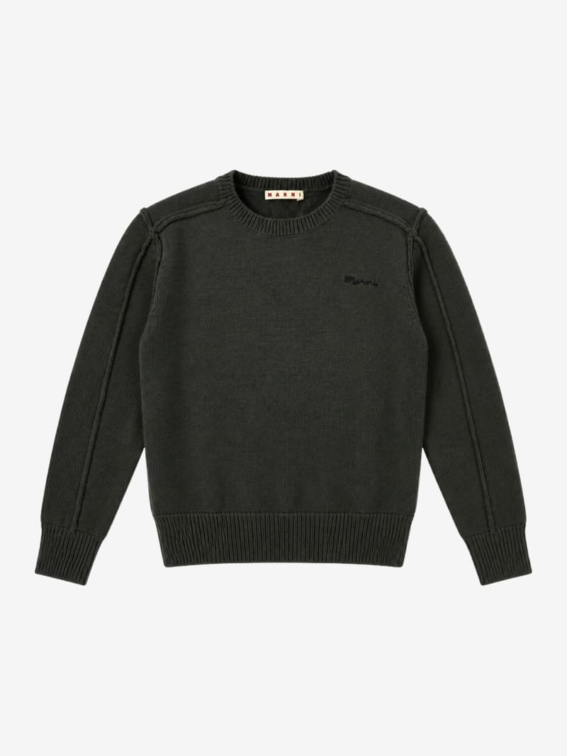 Marni Junior: Viscose blend knit sweater