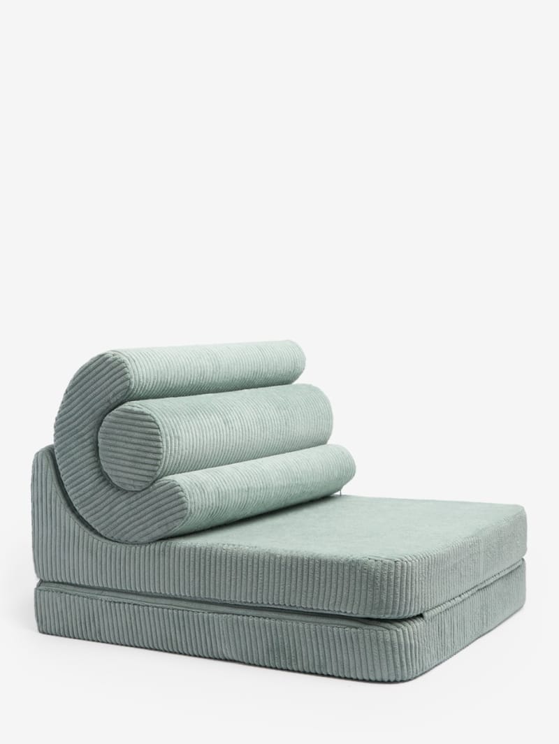 WIGIWAMA: Flipster convertible corduroy chair