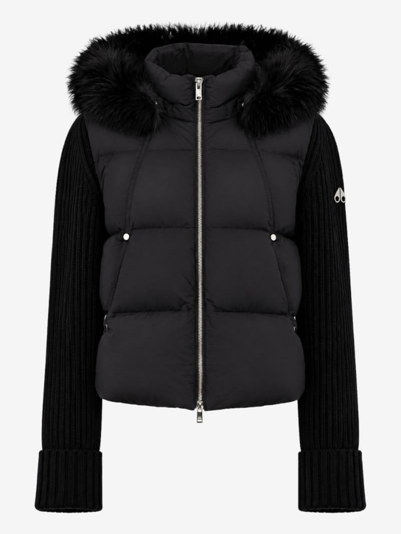 Moose Knuckles: w everest hybrid hooded jacket