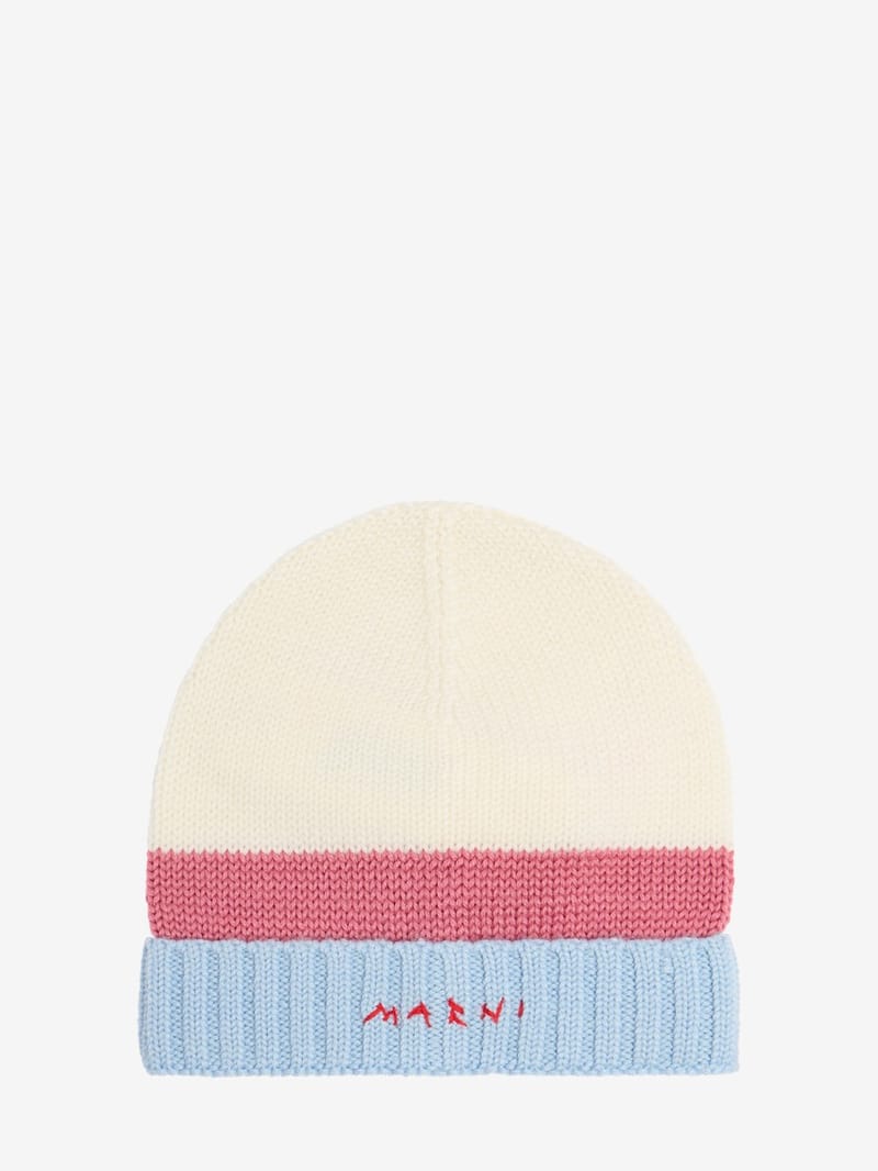 Marni Junior: Wool blend knit beanie