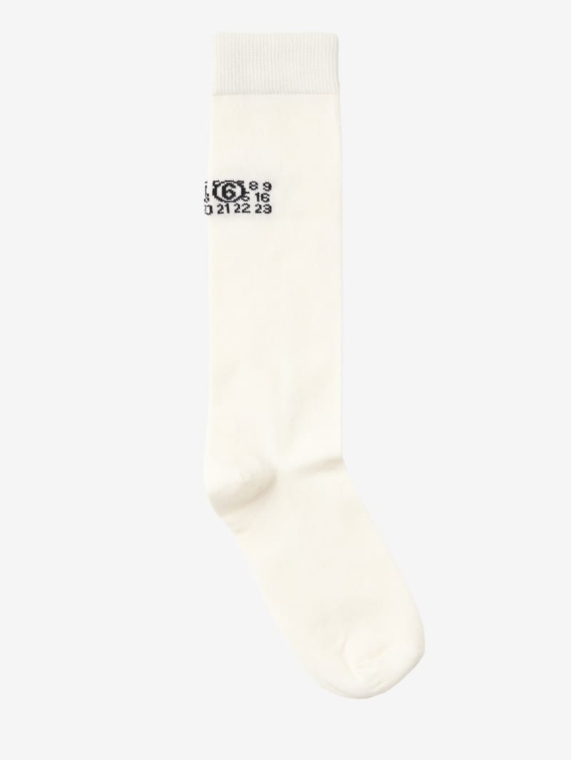MM6 Maison Margiela: Wool blend knit sweater