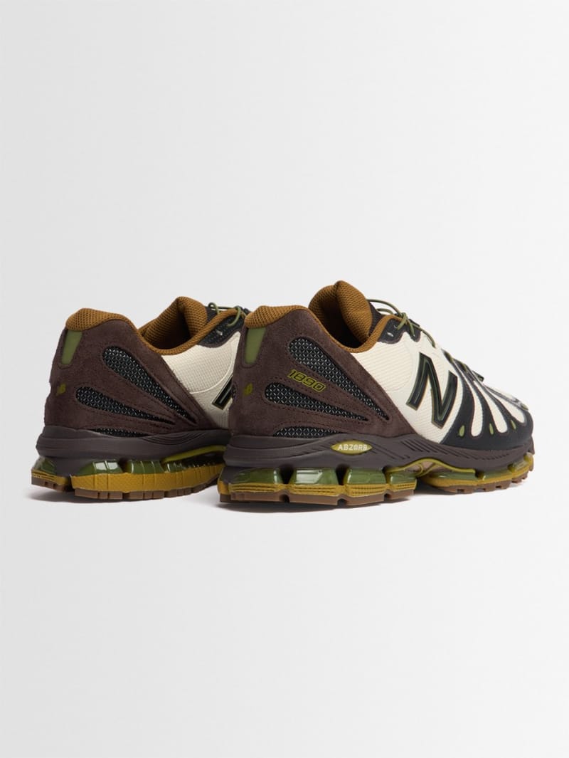 New Balance: 1890聚酯运动鞋，带搭扣闭合