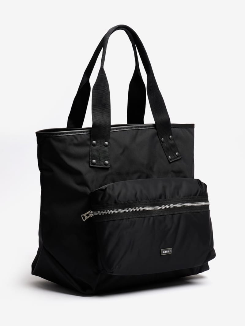 Sacai: Large Pocket Tote Bag