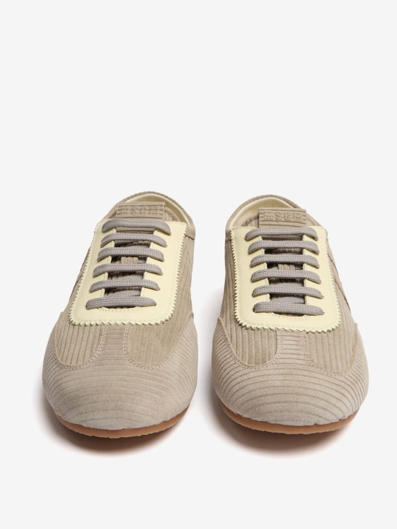 MSGM: Super flat suede sneakers