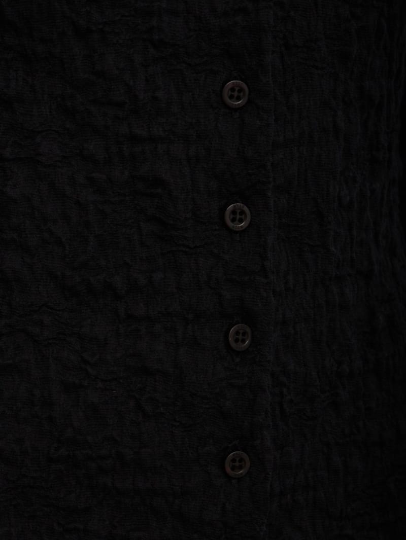 MSGM: Button-up shirt with lace trim