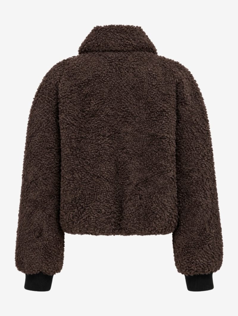 MSGM: Faux shearling bomber jacket