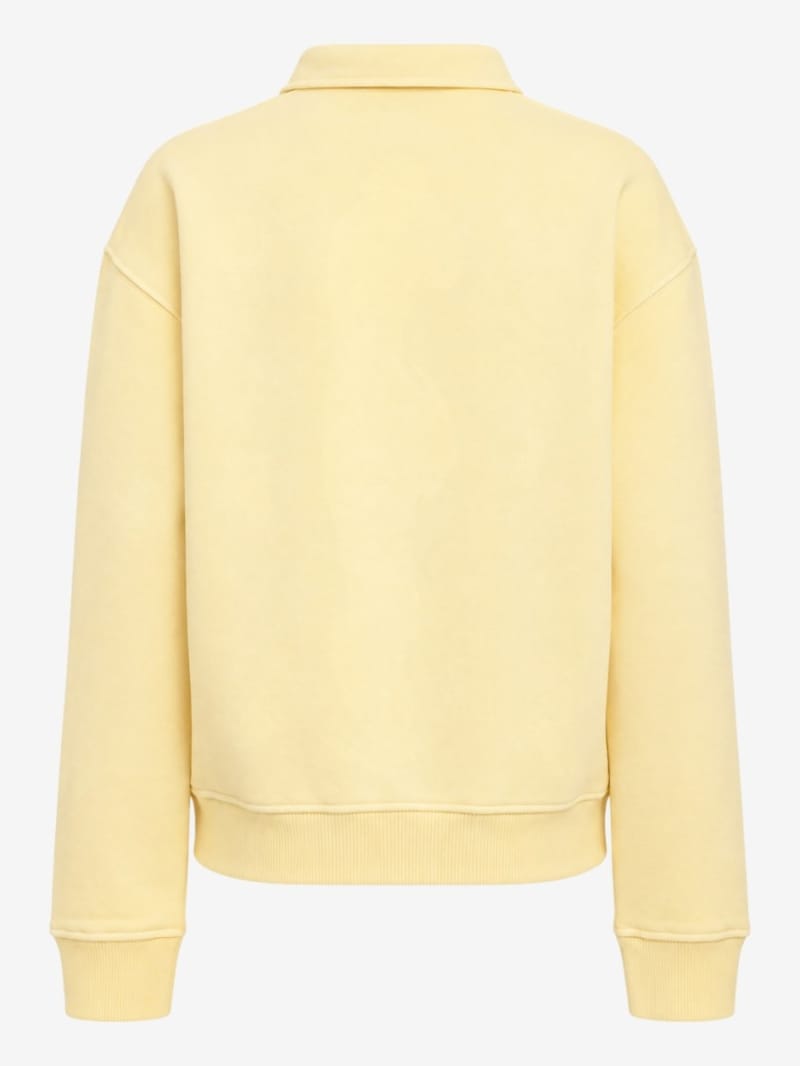 MSGM - Felpa con colletto polo e logo