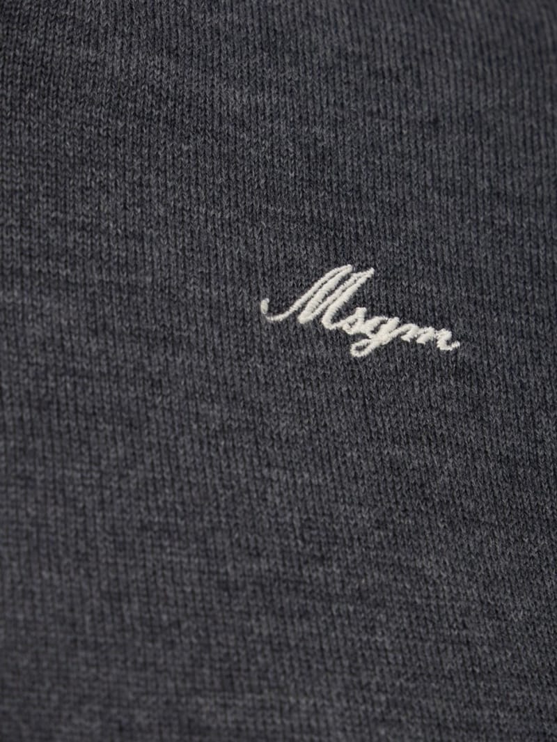 MSGM: Mini cardigan with logo