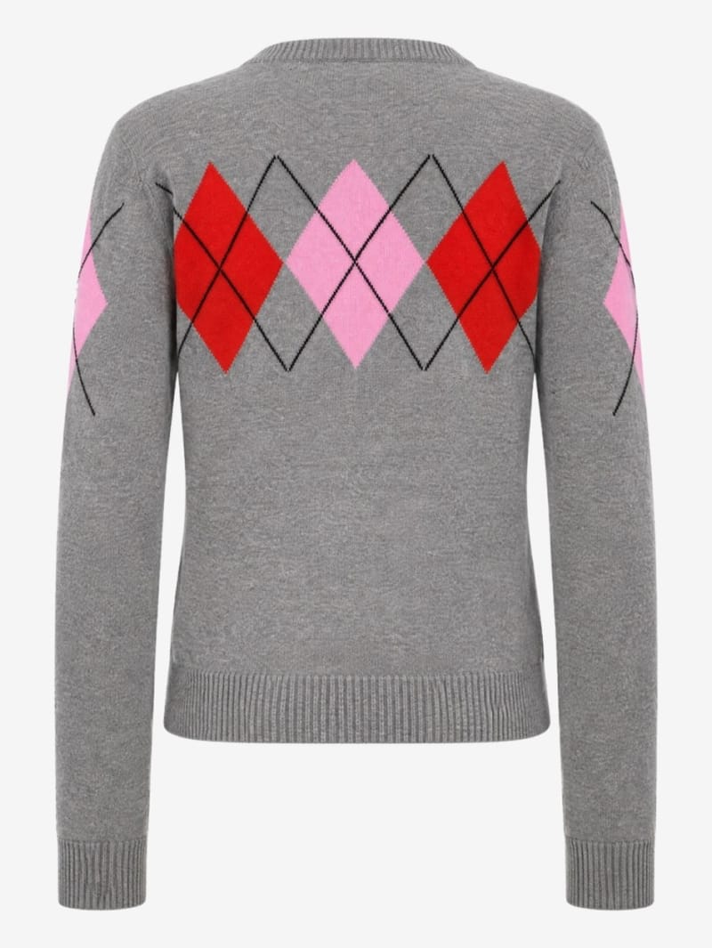 MSGM: Argyle pattern cardigan