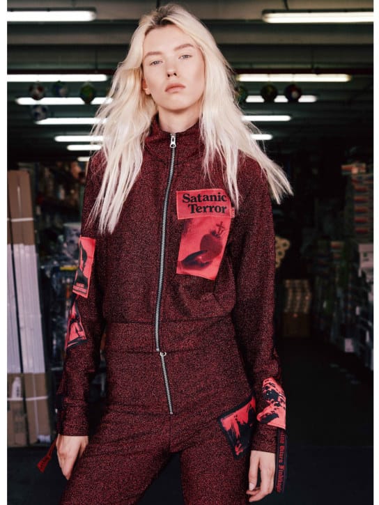 DILARA FINDIKOGLU - LVR EXCLUSIVE LUREX TRACK JACKET