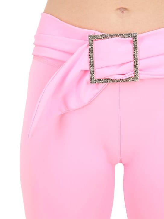 Aya Muse: LVR EXCLUSIVE MICRO NYLON BIKER SHORTS