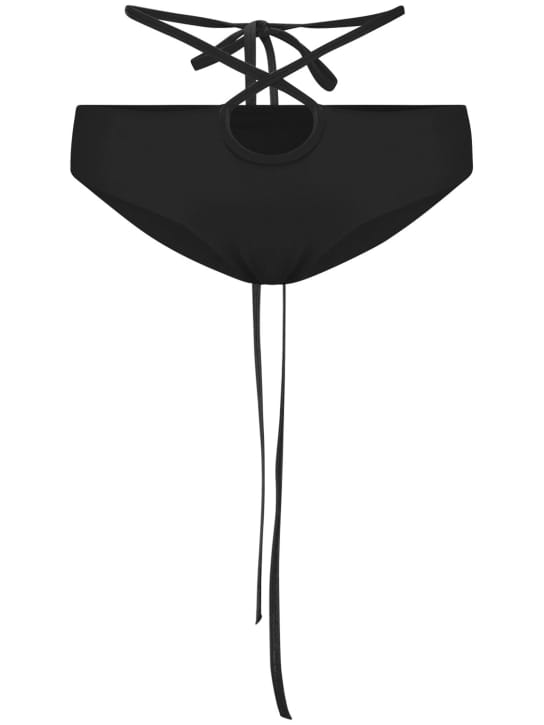 Christopher Esber: Looped tie lycra bikini bottoms